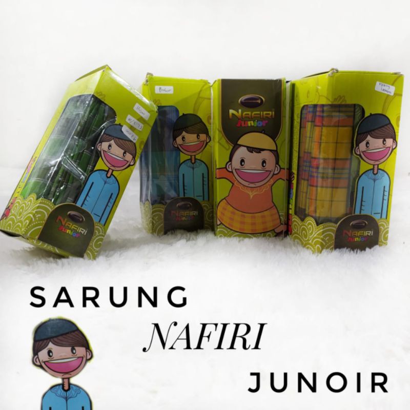 Sarung Anak Nafiri Junior Motif Kombinasi SN