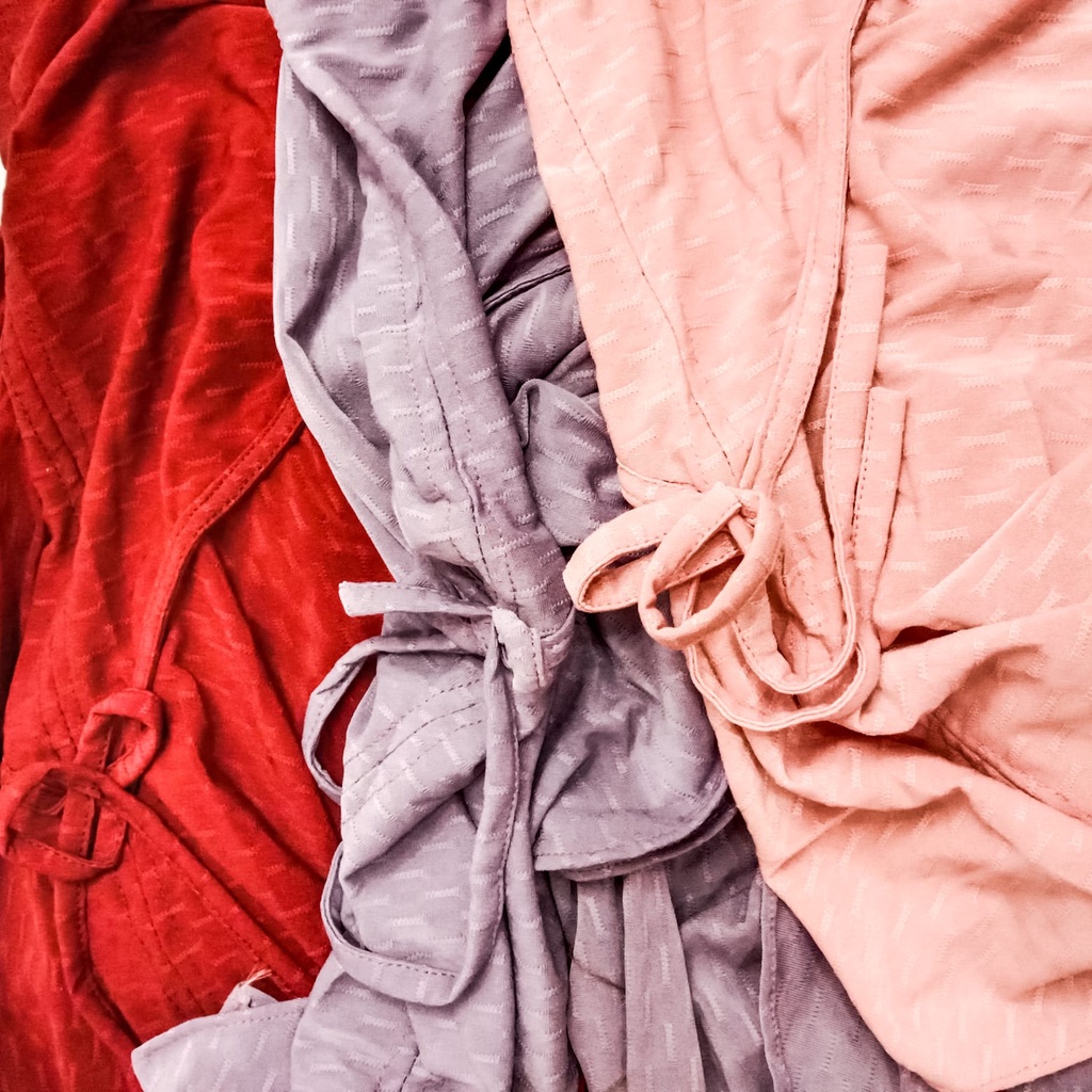 JILBAB MOTIF KEONG SERUT / KERUDUNG WANITA INSTAN 10 WARNA PILIHAN