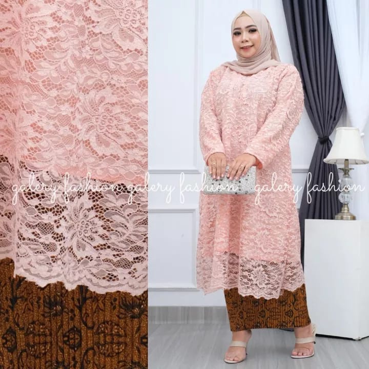 Sale Kebaya Jumbo Set Brukat XXL XXXL XXXXL LD 110 120 130 140 CM ( BISA DI BELI TERPISAH ) Setelan