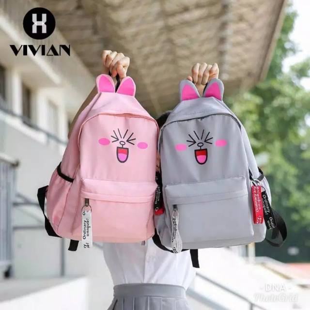 Fashion ransel vivian / backpaack sekolah /  raansel wanitta