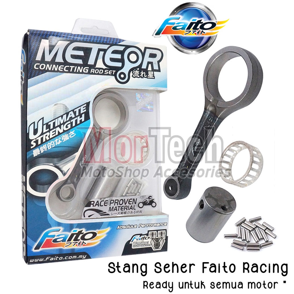 Stang Seher Stang Piston Faito Connecting Con Rod Racing Original Batang Piston Nmax Old / New Vario
