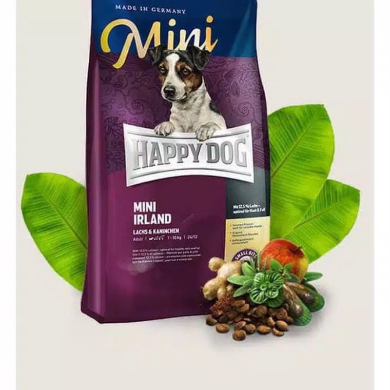 Happy Dog Mini Irland 4kg / dogfood makanan anjing daging salmon