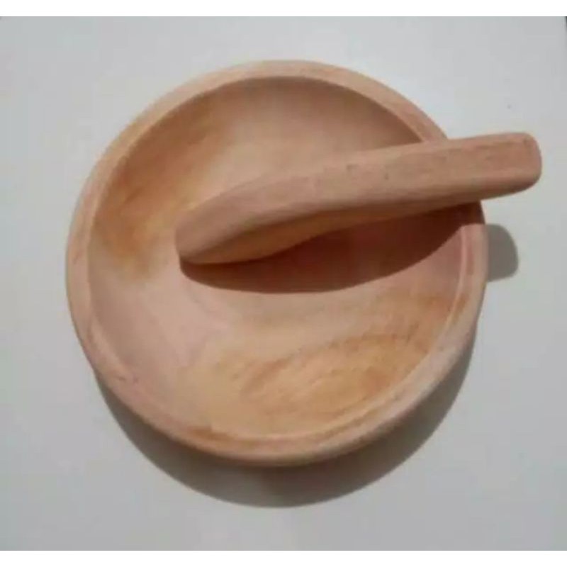 Cobek Ulekan Kayu Jumbo