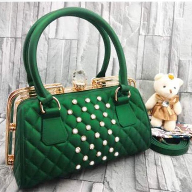 TAS JELLY MATTE BEHEL  TAS WANITA import bag G. 1163 Behel polos  dan G.604 Behel rubik diamond
