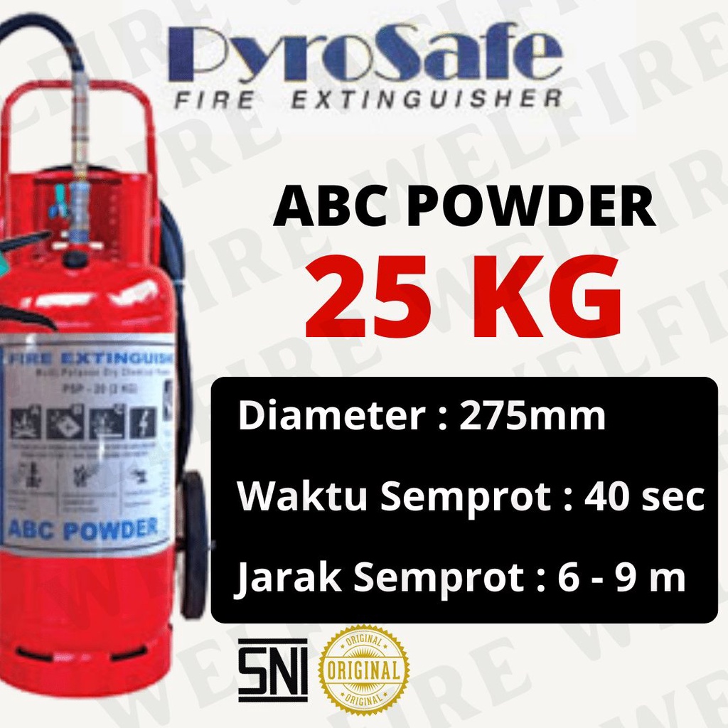 APAR 25 Kg - ABC Powder - Pyrosafe