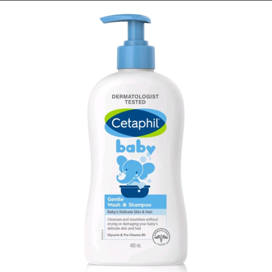 Makassar ! New Packaging Cetaphil Baby Gentle Wash &amp; Shamphoo 230 / 400 ML