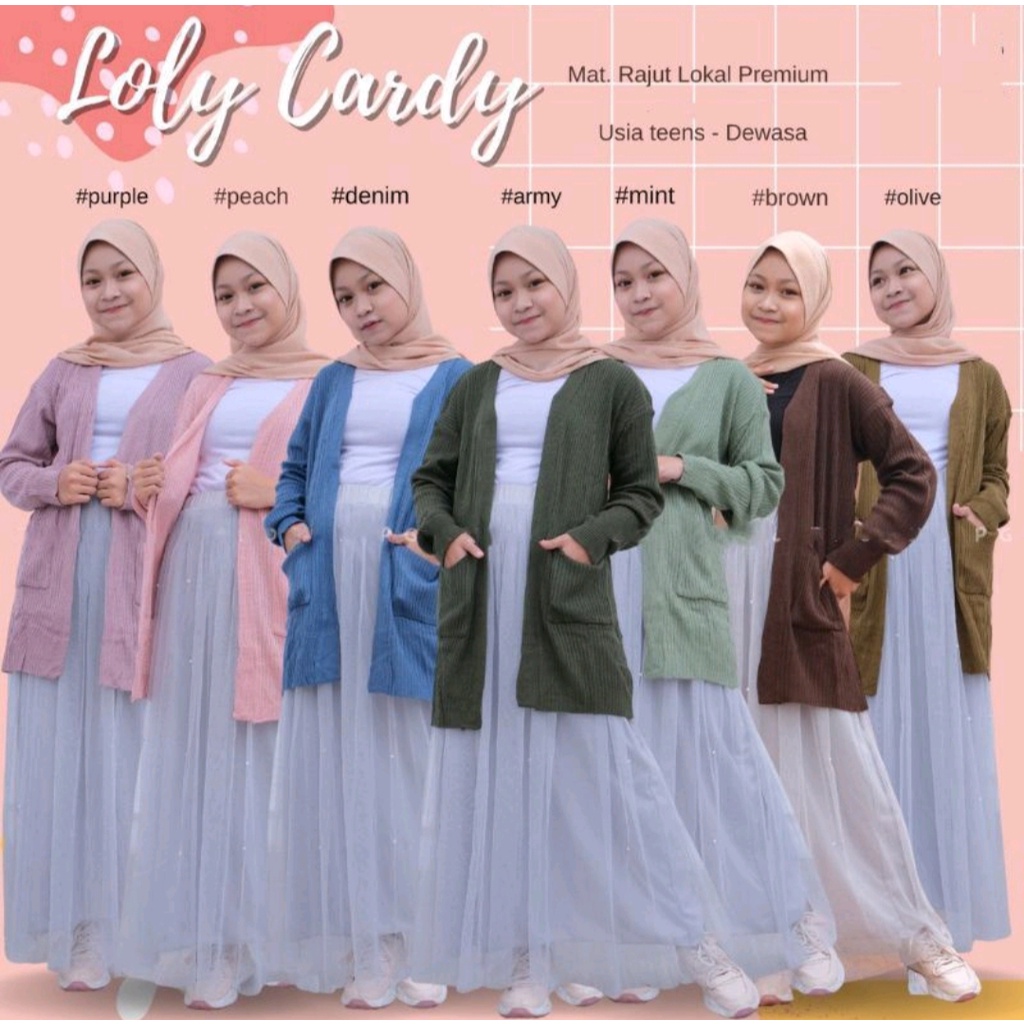 Belle Rajut Anak Murah Bisa COD 7-10 Tahun / Sweater Wanita / Cardigan Wanita