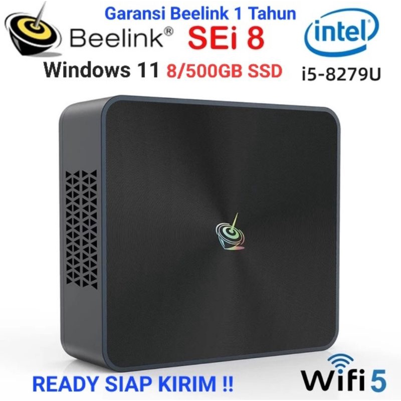 Mini PC Beelink SEi8 Intel i5 8279U 4K Dual HDMI Windows 11