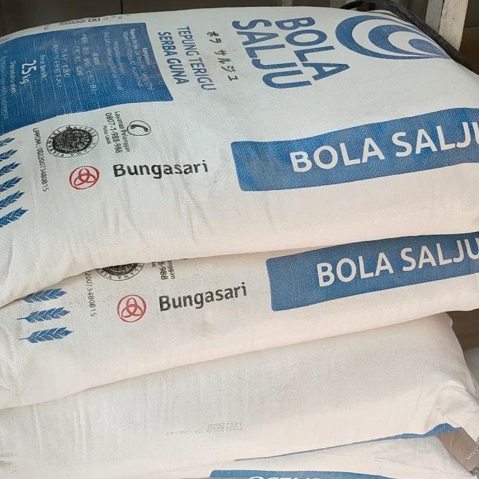 

bola salju tepung terigu 25 kg