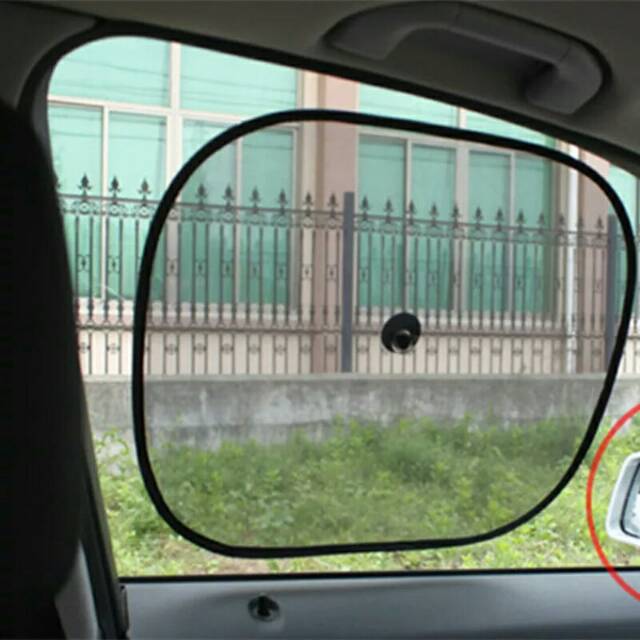 2Pcs Pelindung Penutup Kaca Mobil Pintu Samping Anti Panas Silau Penahan Matahari Sun Shade Xpander