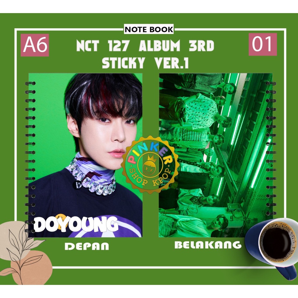 

Note/Notebook A6 NCT 127 SEOUL CITY Buku Notes Notebook Kpop Murah