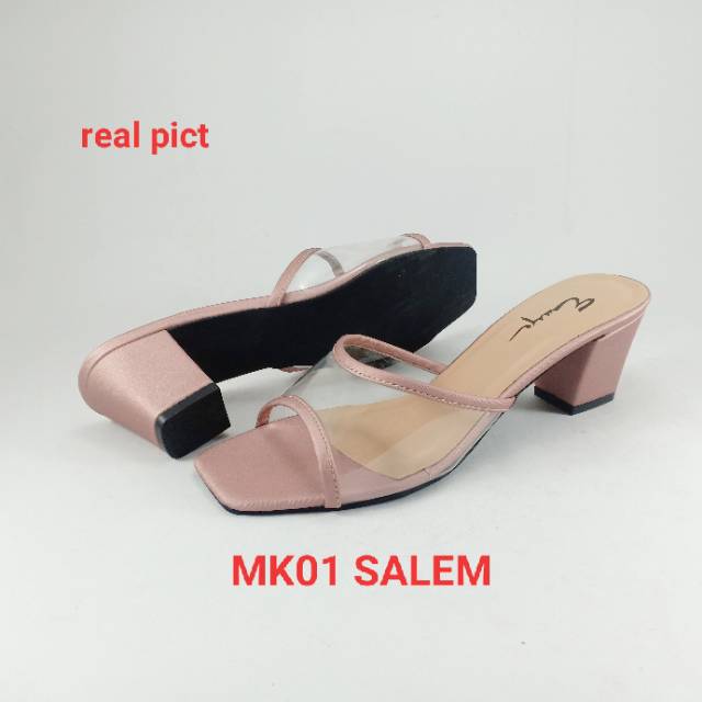 Emye MK01 - Sandal Heels Mika Lembut Wanita Elegan Terbaru 2021