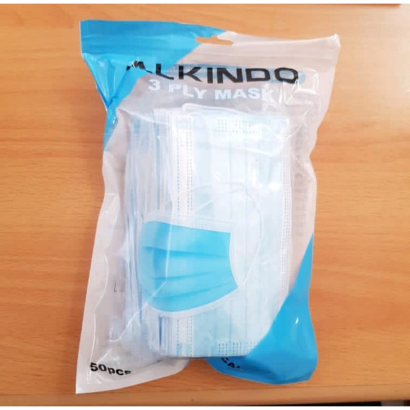 Masker Hijab Alkindo 3 ply