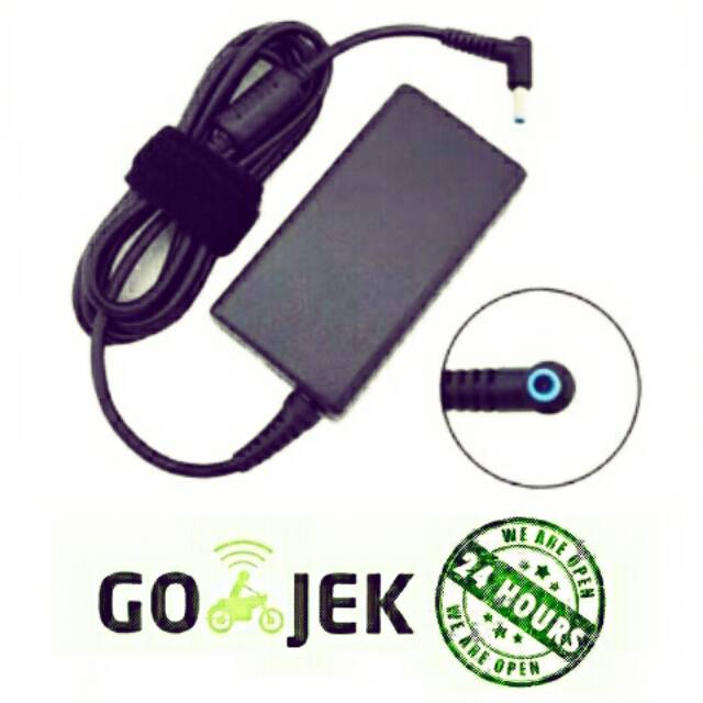 Bandung Charger Adaptor Laptop Notebook HP G-series Pin Biru