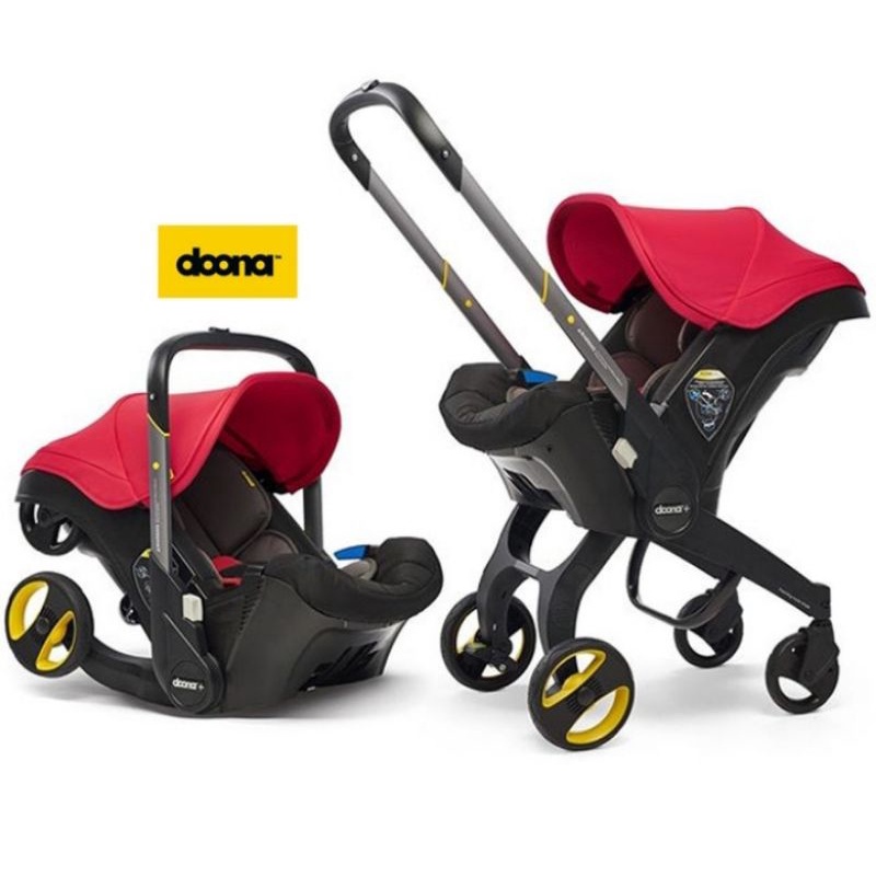 Doona 2 in 1 Infant Car Seat and Stroller Flame Red