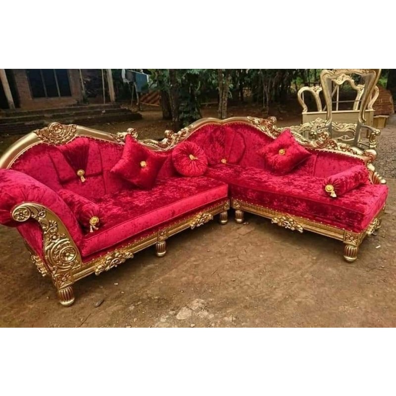 sofa sudut sofa tamu kursi tamu sudut cantik