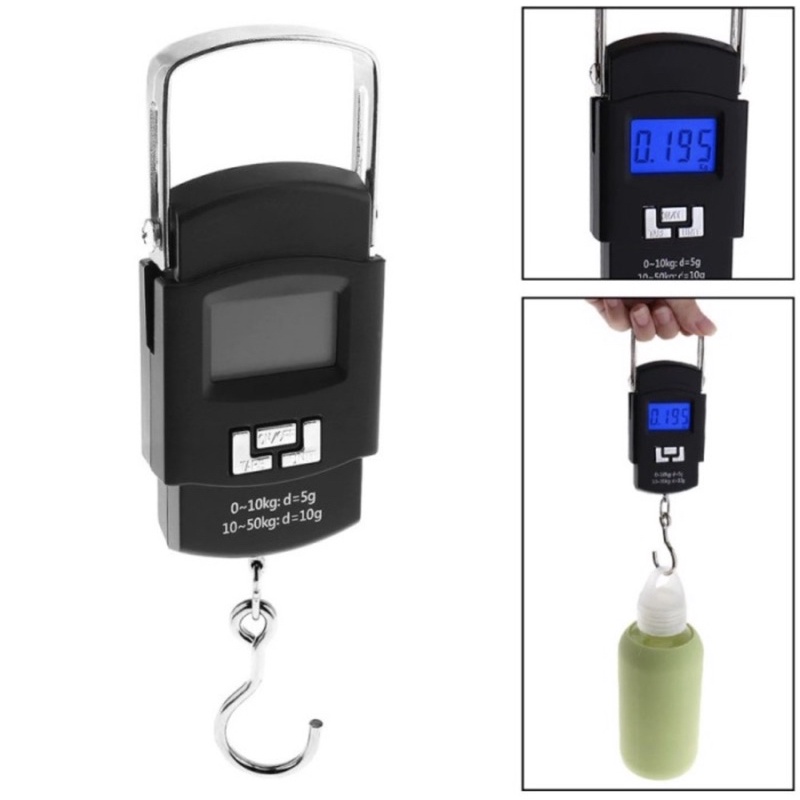 Timbangan gantung Digital 50kg - Digital Elektronik Portable - Timbangan gantung 50kg