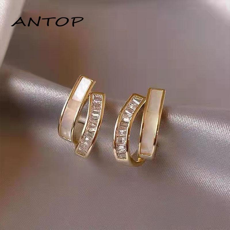 Anting Stud Gaya Retro Untuk Wanita