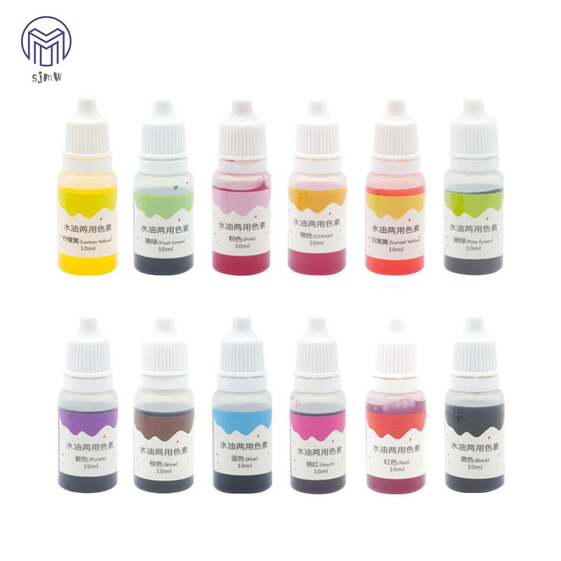 Sjmw 10ml Sabun Cair Manual Buatan Tangan Warna  Pigmen 