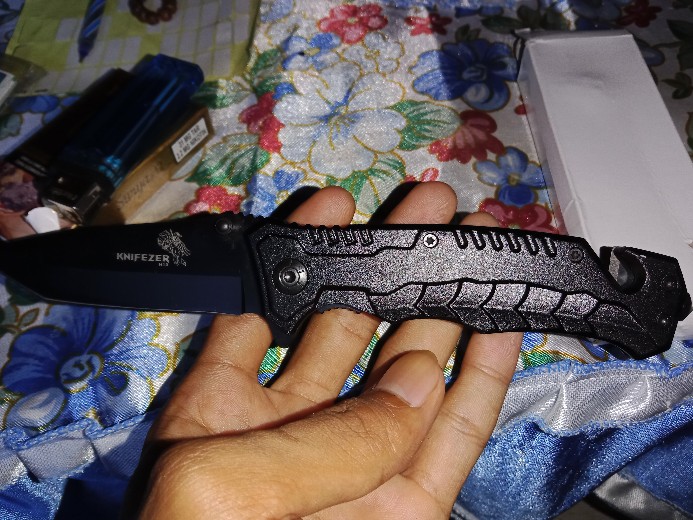 Pisau Lipat Boker Cs Go Portable Folding Knife Square Head