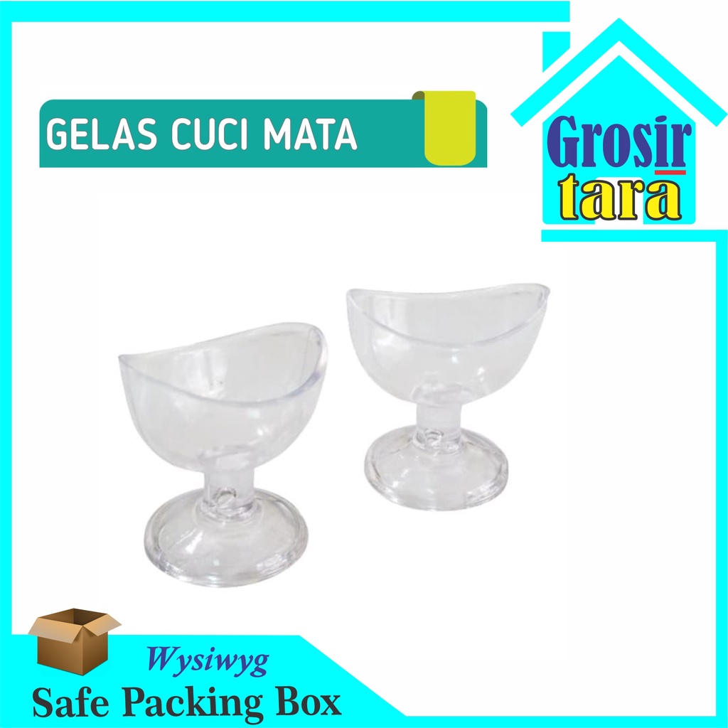 Gelas Cuci Mata Plastik Cup Pembersih Mata  akrilik