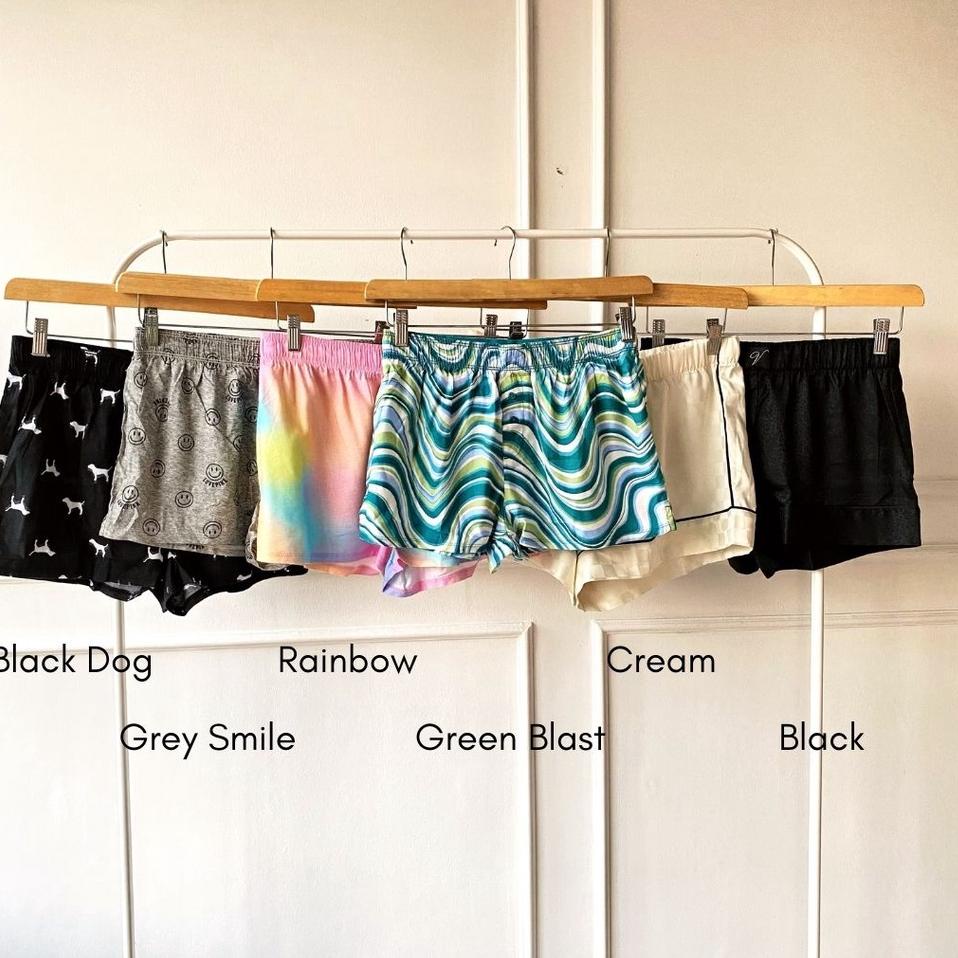 Tren Kekinian.. VS Printed Short Pants - Celana pendek wanita - Celana Pantai - Celana Rumah