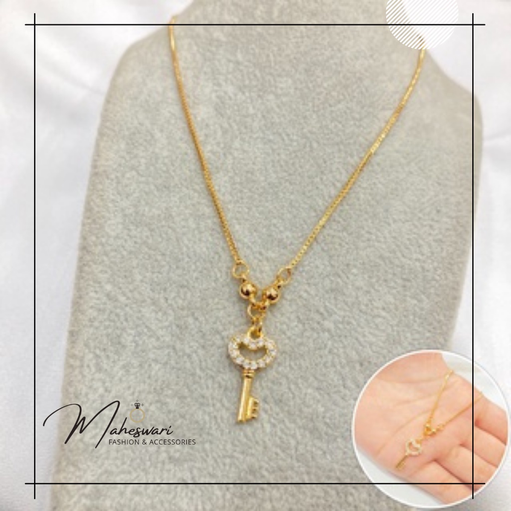 Kalung Anak Perempuan Aksesoris Anak Perempuan Kalung Xuping Lapis Emas Perhiasaan Fashion MA422