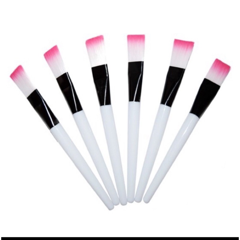 HC Kuas Masker Bening Dan Putih Pink Kuas Make Up Kuas Masker DIY Bulu Lembut Import# Bisa COD