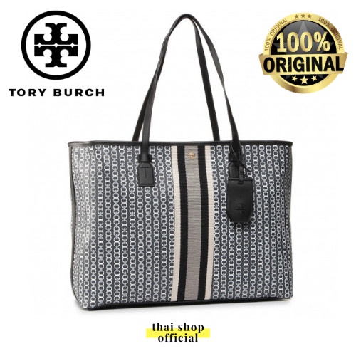 Terlaris (100% ORIGINAL) Tas TORY BURCH Gemini Link Zip Large Tote Bag Black