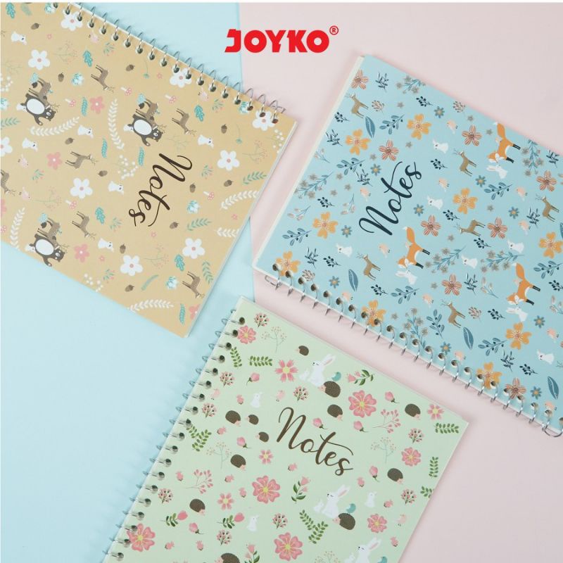

NOTES SPIRAL A5 JOYKO NB-689 | NOTEBOOK SPIRAL | DIARY AGENDA | BUKU CATATAN BERGARIS | 40 LEMBAR | 70 gsm
