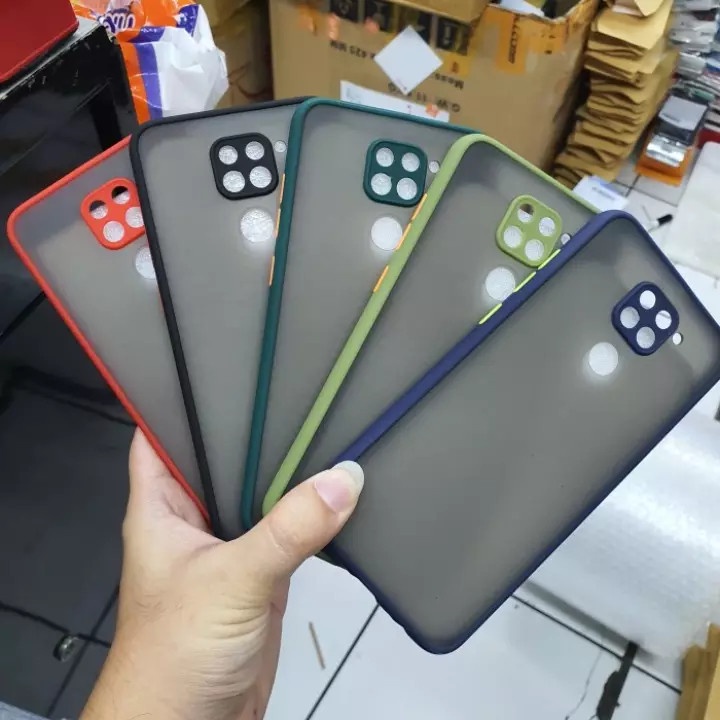 REDMI 10 5G 10C 10 REDMI 9T 9C 9A 9 NOTE 9 NOTE 9 PRO CASE SOFTCASE HARD DOFF TRANSPARAN DOVE MATTE HARDCASE PROTECT KAMERA CASING COVER PELINDUNG CAMERA