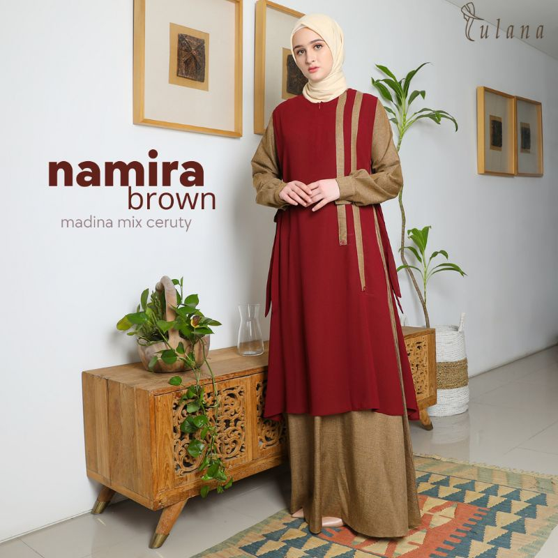 NAMIRA Dress Madina mix Ceruty