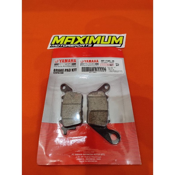 Kanvas rem kampas rem depan belakang NMAX Yamaha