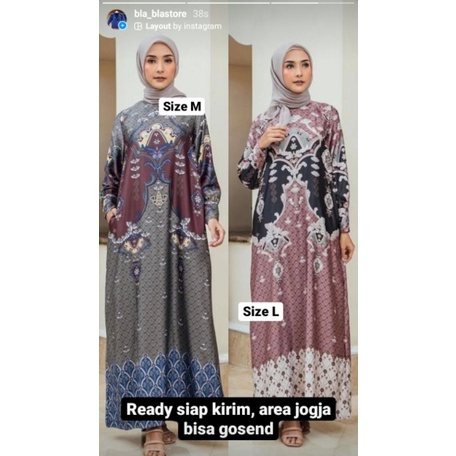 Geulis Giyanara dress gamis muslim size M/L