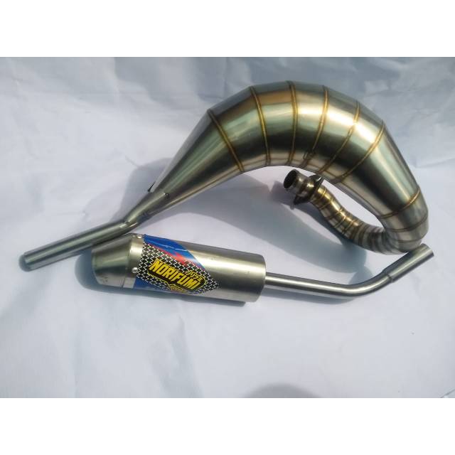 Knalpot UDANG NINJA rangka KTM Trail Silencer NORIFUMI