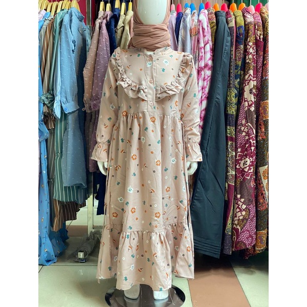 OliviaMJ Official Syakila Gamis Kids Premium Anak-Anak