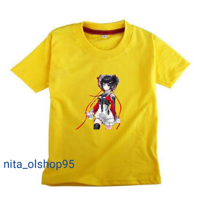 baju anak anime lucu, baju karakter