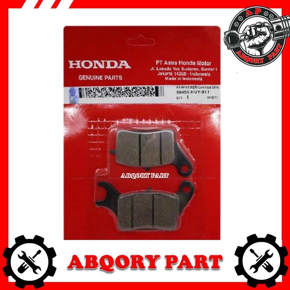 Abqory part___dispad kampas rem cakram depan honda beat lama karbu