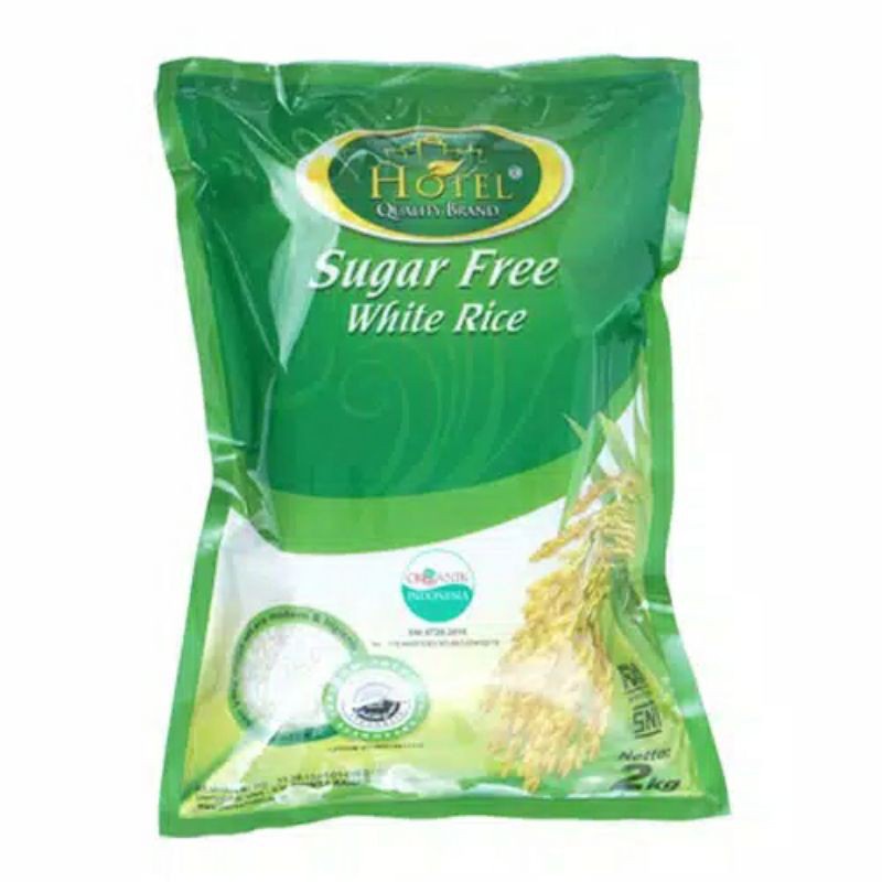 

Beras Sugar Free Organik Hotel 2 Kg