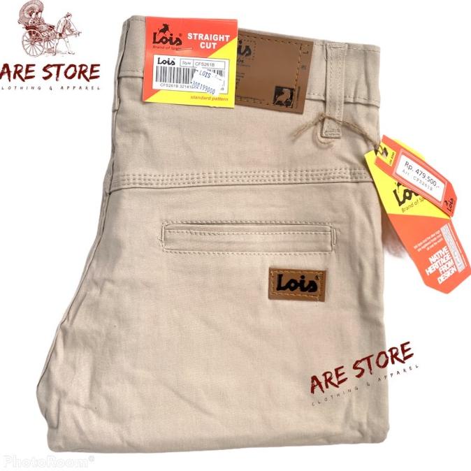 Lois chino katun pria//celana panjang katun chino pria/chino lois pria