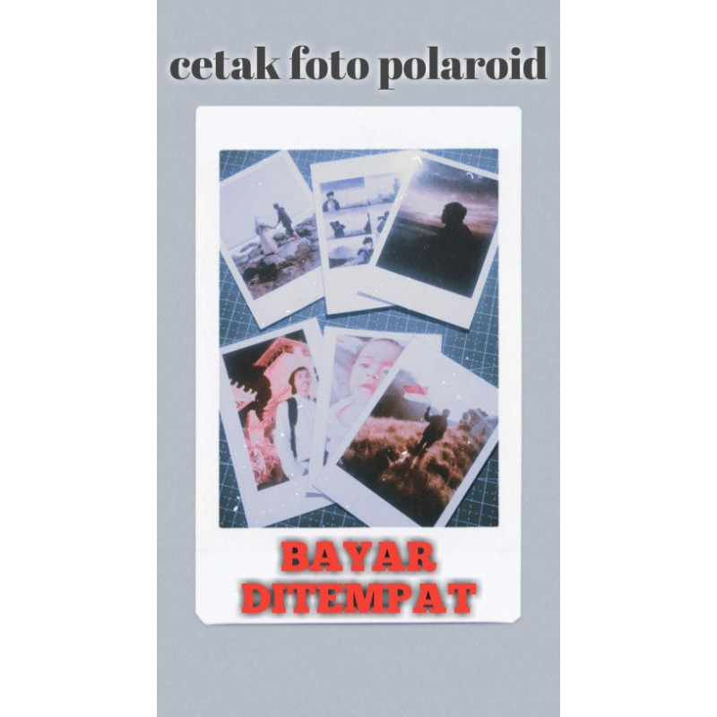 Jual CETAK FOTO POLAROID MURAH (proses Cepat) | Shopee Indonesia