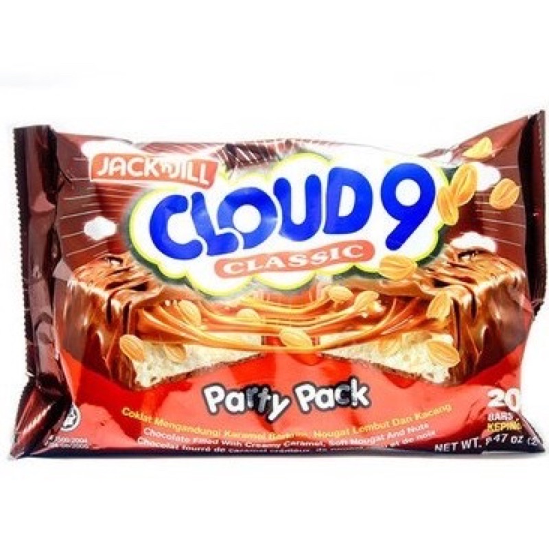 

JACKn JILL CLOUD 9 CLASSIC PARTY PACK ISI 20 PCS MALAYSIA