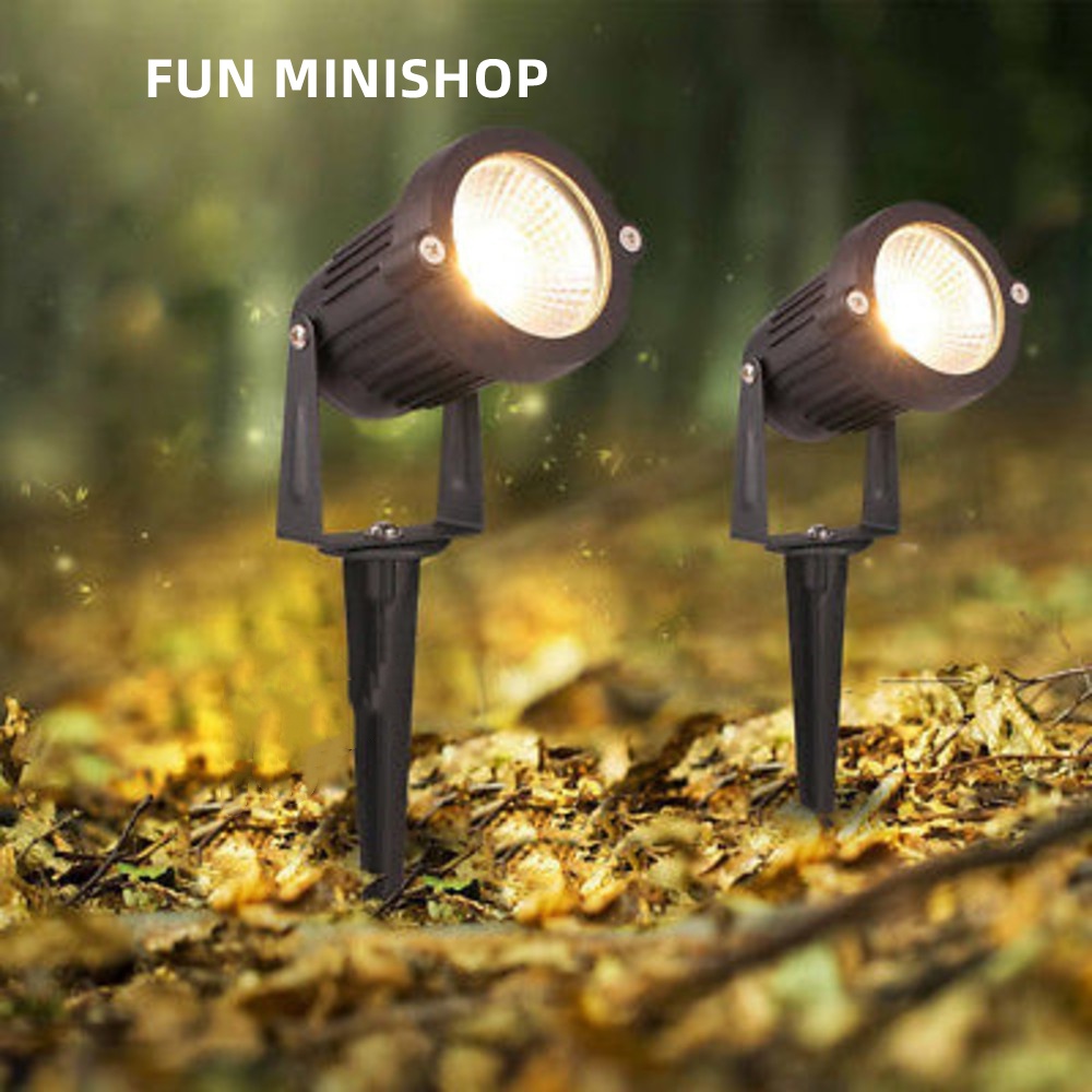 GARDEN LAMP LAMPU TAMAN COB 5W LAMPU SOROT COB LAMPU TANCAP WATERPROOF