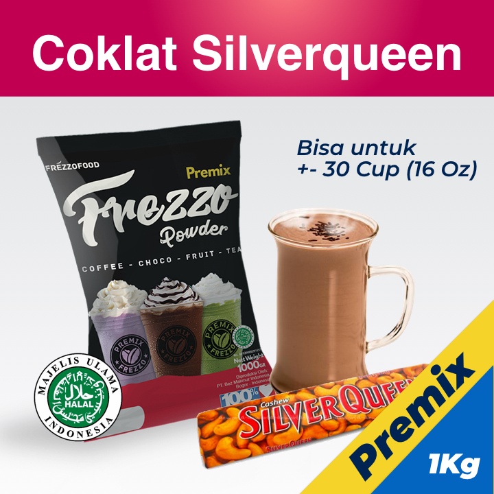

Bubuk Minuman Boba Milkshake DENGAN GULA Premix RASA COKLAT SILVERQUEEN
