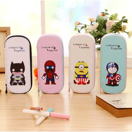 

Tempat pensil Kotak Pensil karakter spiderman doraemon batman minion (kode182)