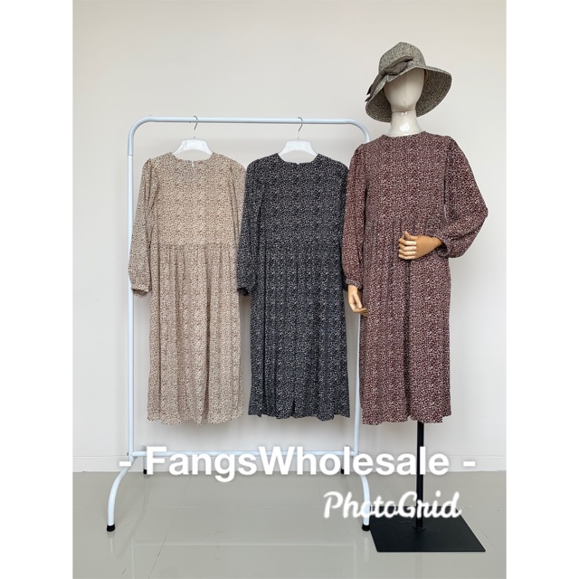 FW D193A3 Dress Tunik Premium Import | Tunik Import