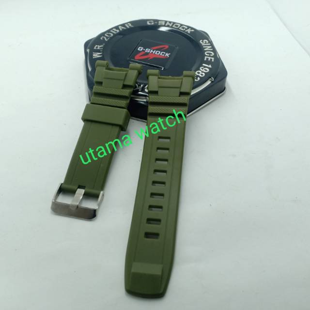 Jual strap tali jam tangan G shock gwn 8600 Tali jam g shock gw 8600,D 3774