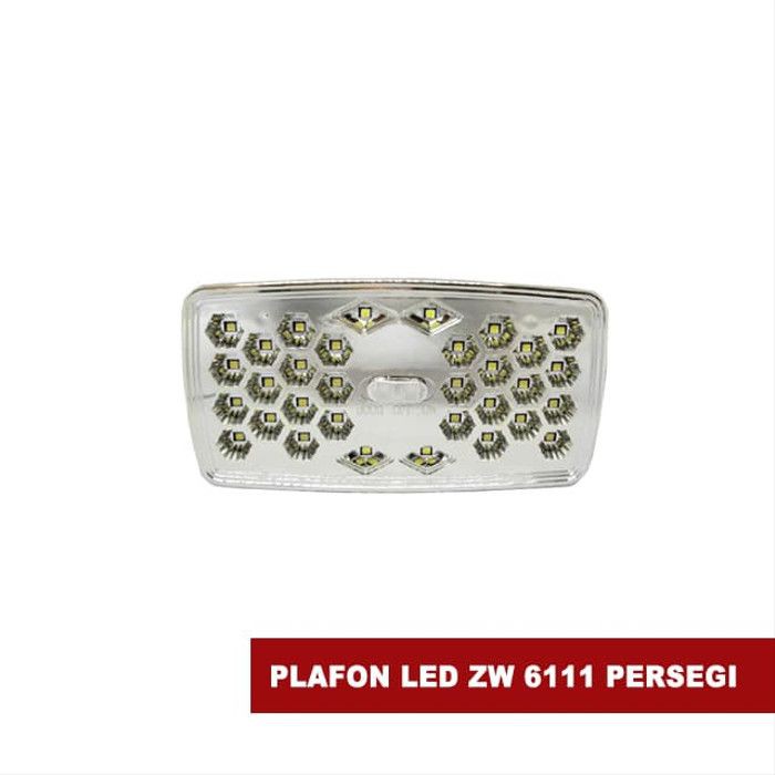 LAMPU KABIN MOBIL 32 LED PLAFON UNIVERSAL 12V - PUTIH