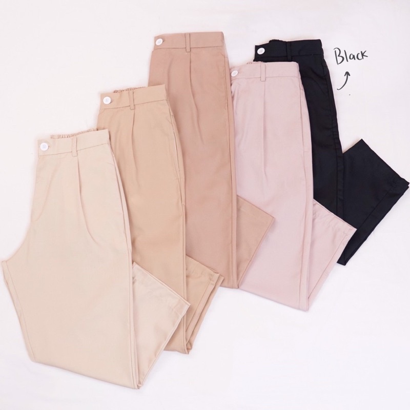 RD FASHION Havana Highwaist Pants Celana Wanita