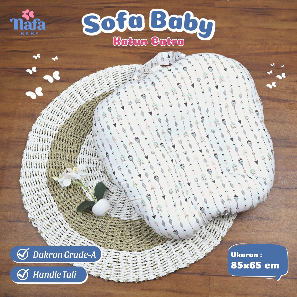 SOFA BABY TEMPAT TIDUR BAYI BANTAL KASUR BAYI MULTIFUNGSI NAFA BABY-1